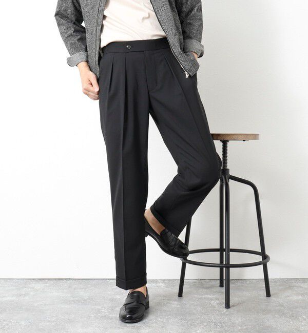 WORK ABOUT「NSN アジャスター付2タックスラックス 25SS」|スラックス|