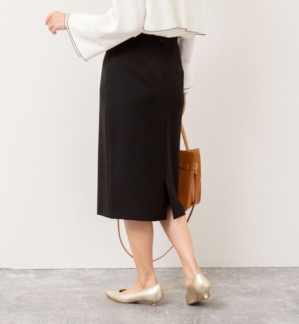 NOLLEY'S sophi「《セットアップ対応》ウォッシャブルツイルタイトスカート」|タイト|