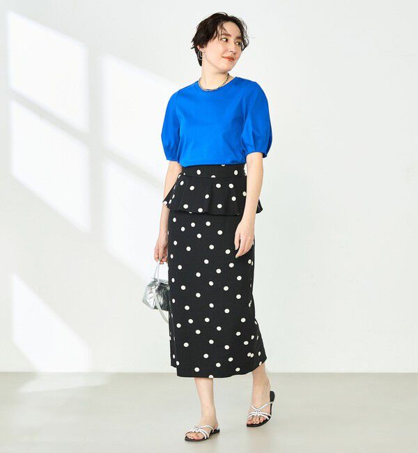 NOLLEY'S「高機能 LA＋スムース5分袖プルオーバーカットソー」|Tシャツ・カットソー|