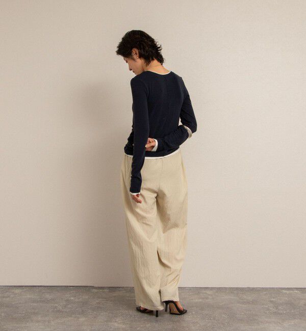 NOLLEY'S「【MAQWEL/マクウェル】レイヤードライクロンT」|Tシャツ・カットソー|