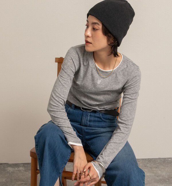 NOLLEY'S「【MAQWEL/マクウェル】レイヤードライクロンT」|Tシャツ・カットソー|