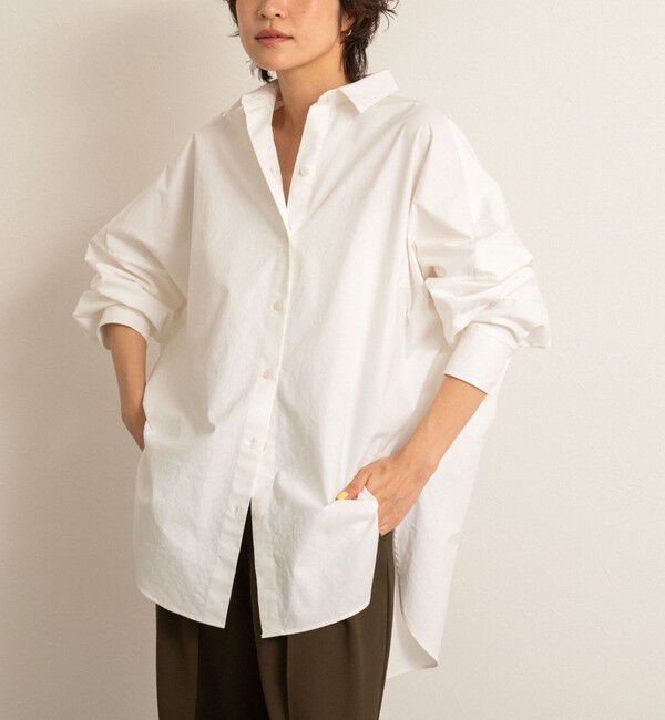 NOLLEY'S「【MAQWEL/マクウェル】オックスシャツ」|シャツ・ブラウス|