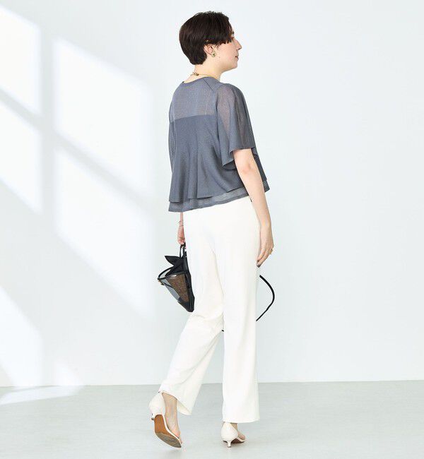 NOLLEY'S sophi「シアーティアードプルオーバーニット」|ニット・セーター|