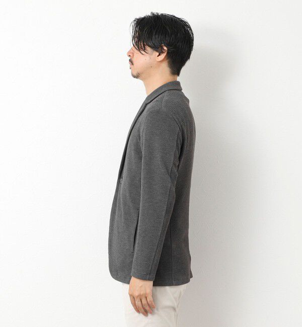 Stutostein「《ビジカジ対応》Relax Jogger Jersey ウォッシャブルテーラーCD」|カーディガン|