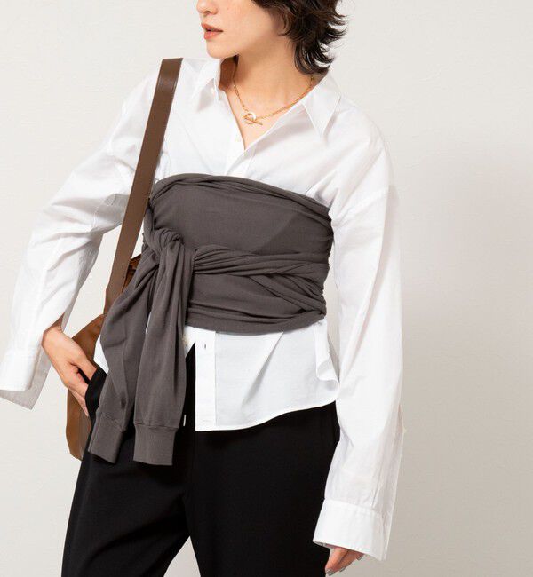 Rie Miller「《手洗い可能》2WAYビスチェ」|ニット・セーター|