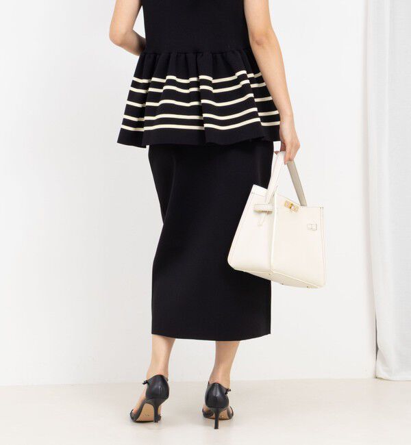 NOLLEY'S「《セットアップ対応》ミラノリブタイトスカート」|タイト|