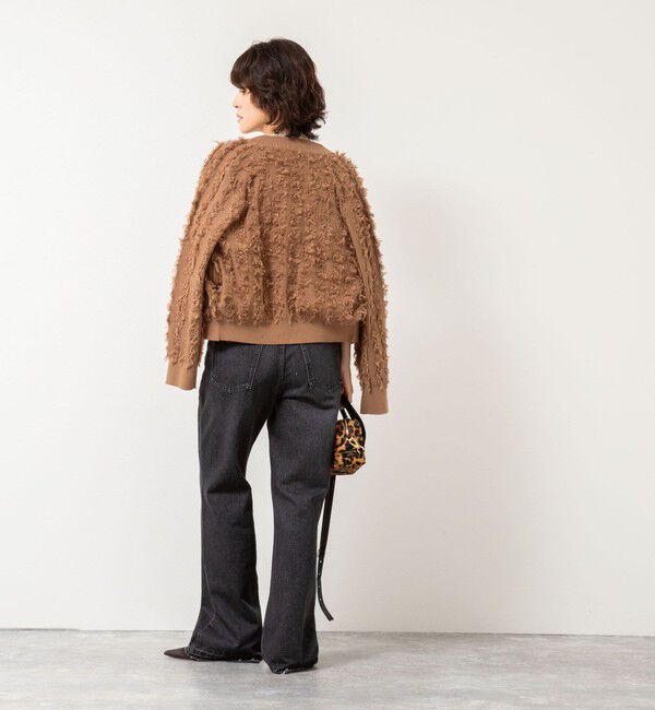 Rie Miller「【RM denim】ハイウエストソフトフレアデニム」|デニム|