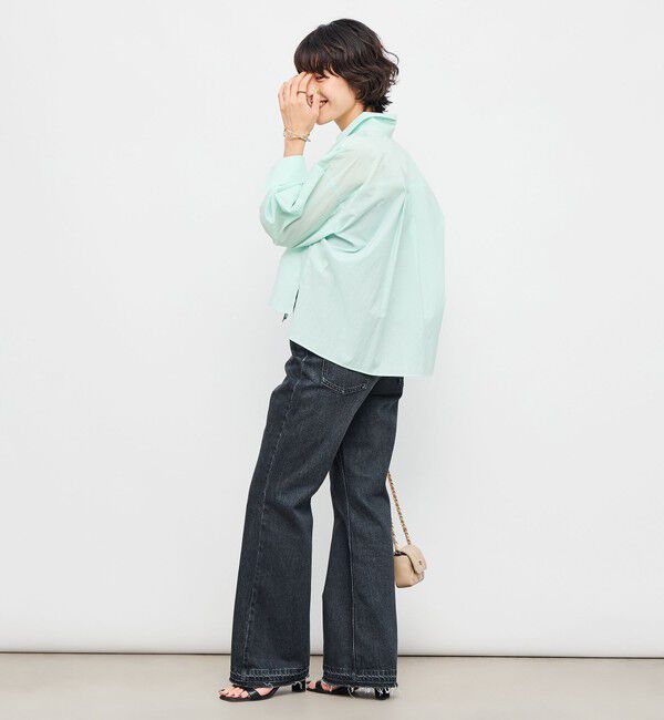 NOLLEY'S「エアリーショートシャツ」|シャツ・ブラウス|