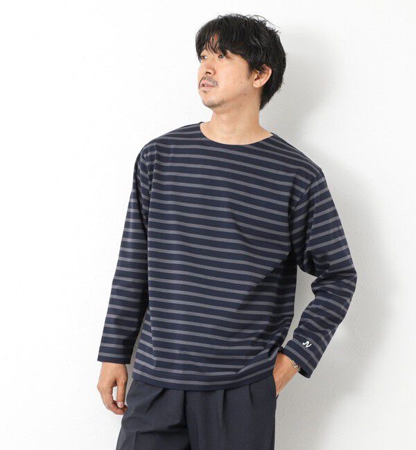 NOLLEY'S goodman「MVSシルケットボーダーBN」|Tシャツ・カットソー|