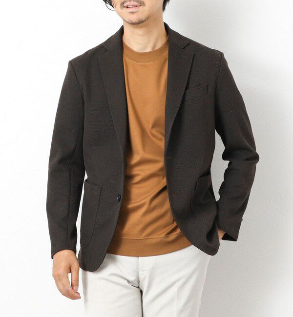 NOLLEY'S goodman「《ビジカジ/セットアップ対応》【尾州】先染めハニカムイージーJK 25AW」|テーラードジャケット|