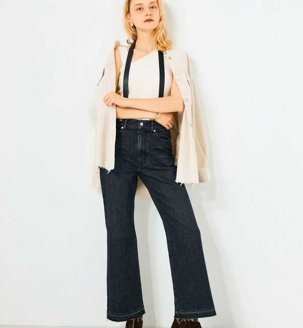 Rie Miller「【RM denim】硫化染コーデュロイシャツジャケット」|シャツ・ブラウス|