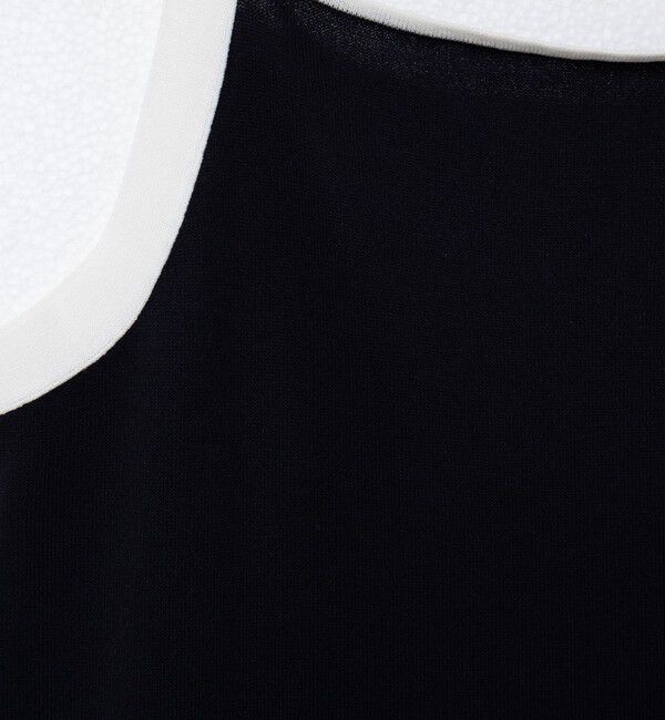 NOLLEY'S sophi「《手洗い可能》配色ニットロングキャミワンピース」|ワンピース|