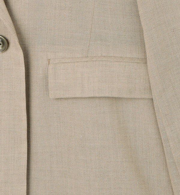 NOLLEY'S sophi「ウォッシャブルボイルシアーダブルジャケット」|テーラードジャケット|