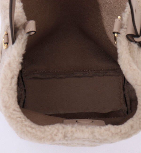 NOLLEY'S「【LORISTELLA/ロリステッラ】別注キューブワンハンドルムートンバッグ」|ショルダー・メッセンジャー|