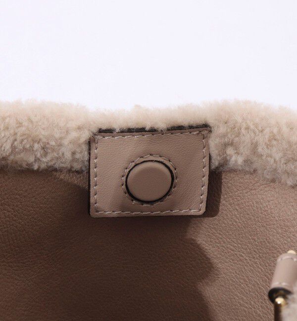 NOLLEY'S「【LORISTELLA/ロリステッラ】別注キューブワンハンドルムートンバッグ」|ショルダー・メッセンジャー|