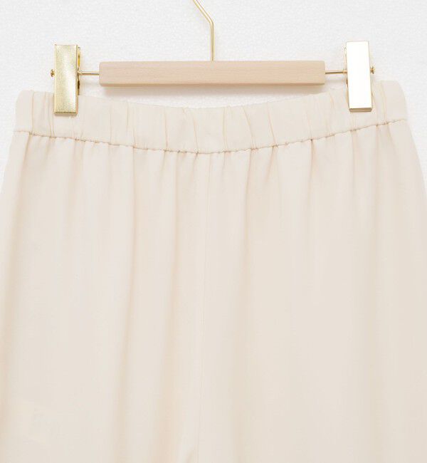 NOLLEY'S sophi「《セットアップ対応》ウォッシャブルダブルクロスサテンイージーワイドパンツ」|その他|