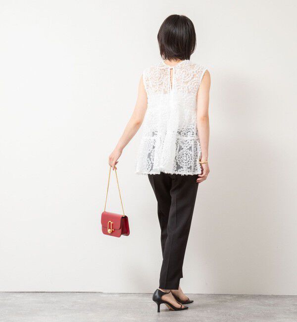 NOLLEY'S「フラワーチュールティアードブラウス」|シャツ・ブラウス|