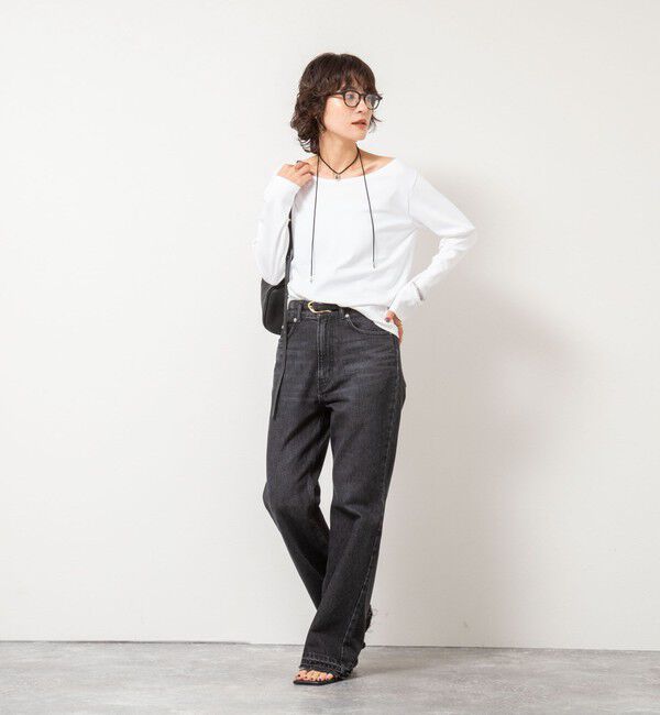 Rie Miller「2WAYロンT」|Tシャツ・カットソー|