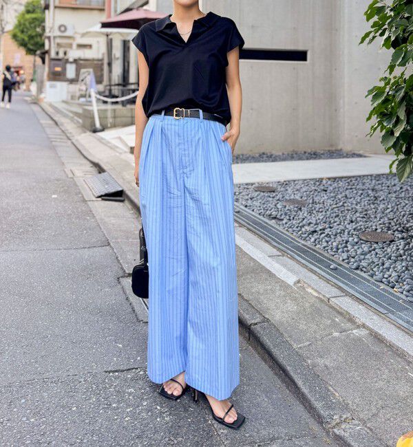 NOLLEY'S「《セットアップ対応》クロップドワイドパンツ」|その他|