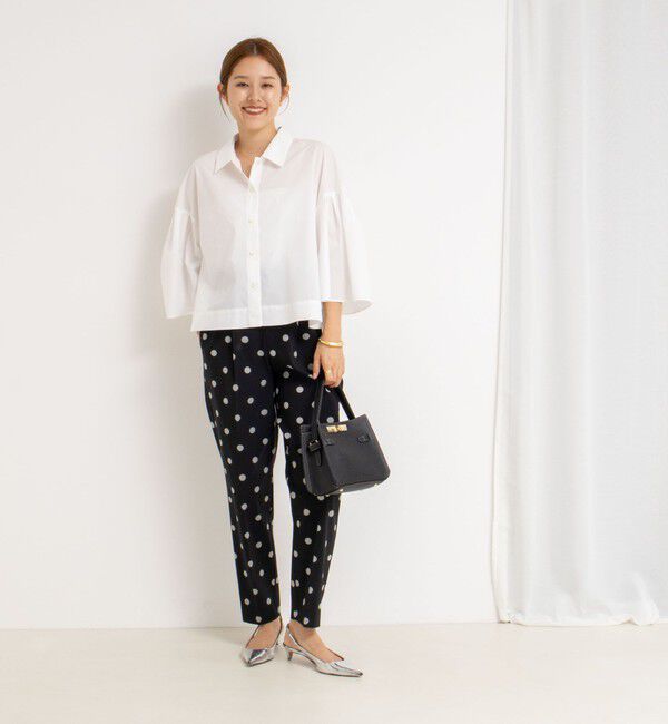 NOLLEY'S「《セットアップ対応》袖フレアボリュームシャツ」|シャツ・ブラウス|