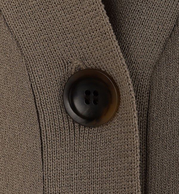 NOLLEY'S「《手洗い可能》レタードVネックニットカーディガン」|カーディガン|