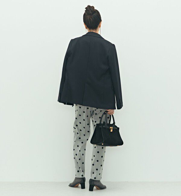 NOLLEY'S「《手洗い可能》襟レース2WAYプルオーバーニット」|ニット・セーター|