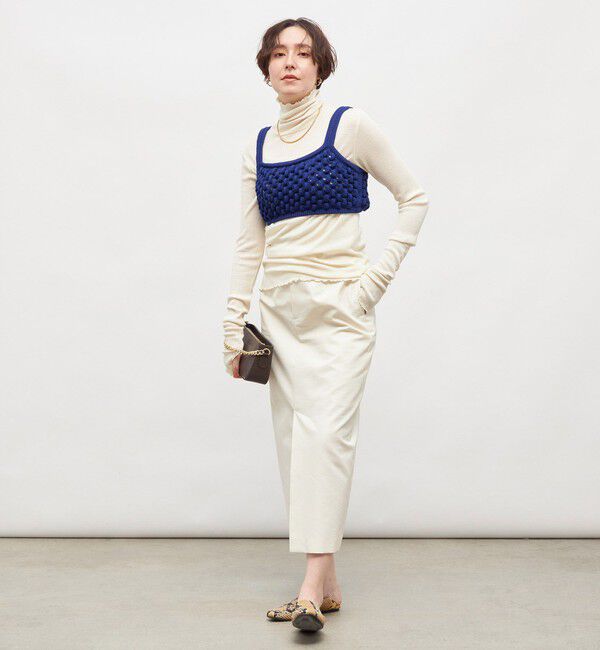 Laraaji「《手洗い可能》3D柄ビスチェ」|ニット・セーター|