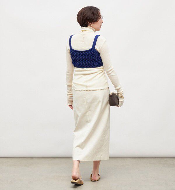 Laraaji「《手洗い可能》3D柄ビスチェ」|ニット・セーター|