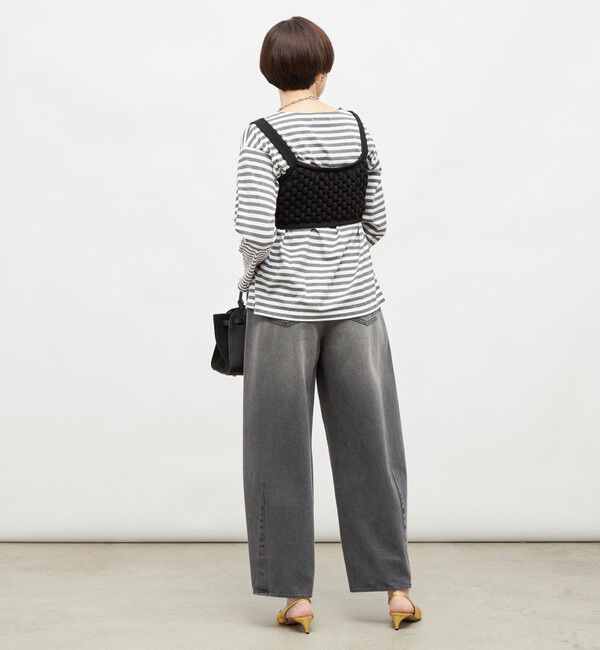 Laraaji「《手洗い可能》3D柄ビスチェ」|ニット・セーター|