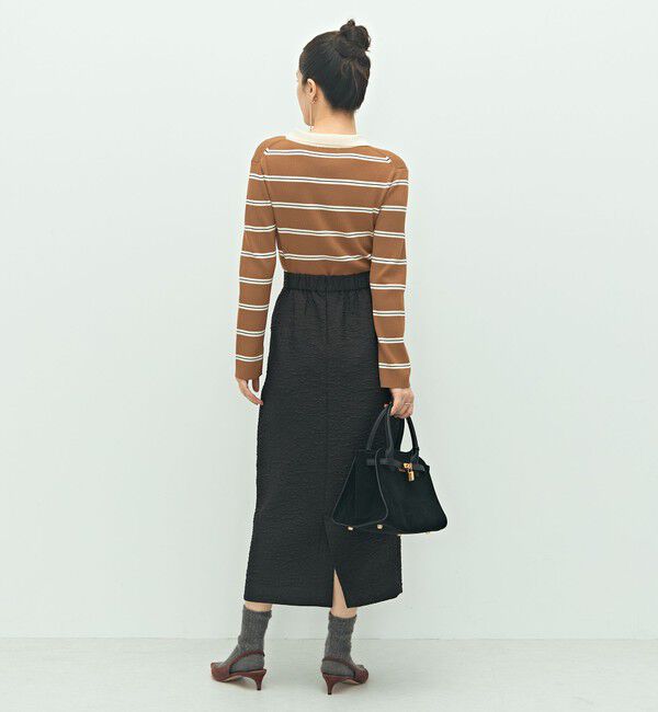 NOLLEY'S「《セットアップ対応》ウォッシャブルフクレジャガードタイトスカート」|タイト|