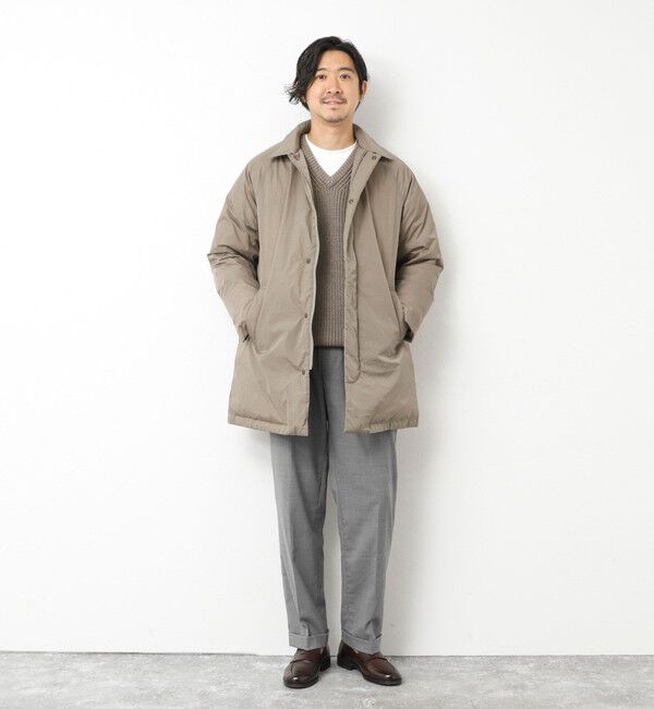 NOLLEY'S goodman「【TAION/タイオン】別注ダウンステンカラーコート 25AW」|ダウン|