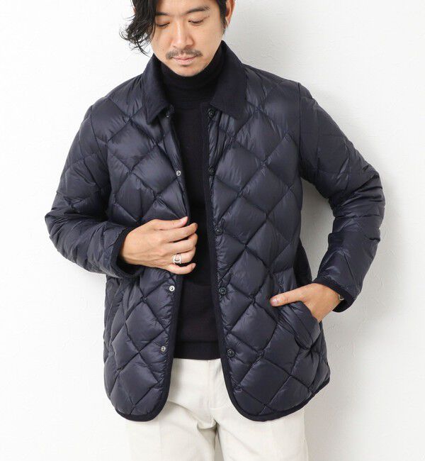 NOLLEY'S goodman「【TAION/タイオン】別注ソフトシェル キルティングジャケット 25AW」|ダウン|