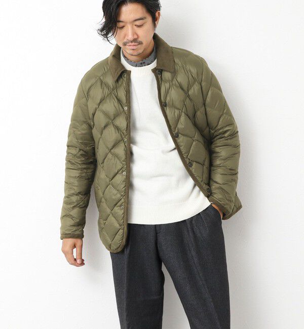 NOLLEY'S goodman「【TAION/タイオン】別注ソフトシェル キルティングジャケット 25AW」|ダウン|