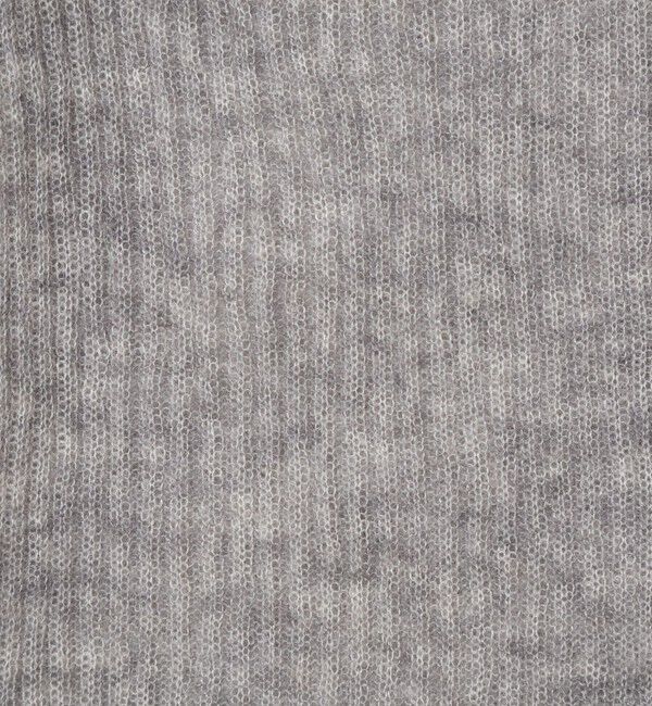 Rie Miller「シアーモヘヤ2WAYリブボートネックカーディガン」|カーディガン|