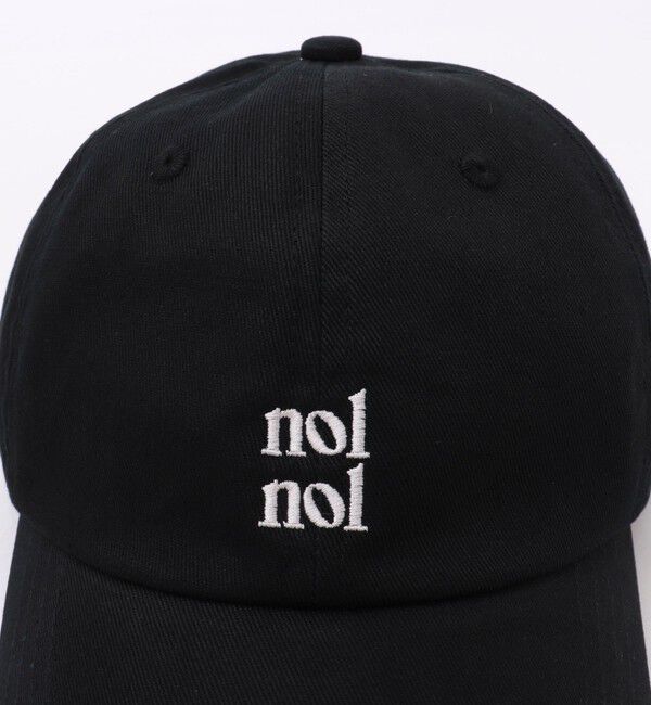 NOLLEY'S「【nolnol/ノルノル】ロゴ刺繍キャップ」|キャップ・キャスケット|