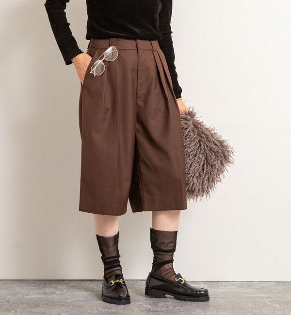 MAQWEL「【MAQWEL/マクウェル】ウォッシャブルバミューダパンツ」|その他|