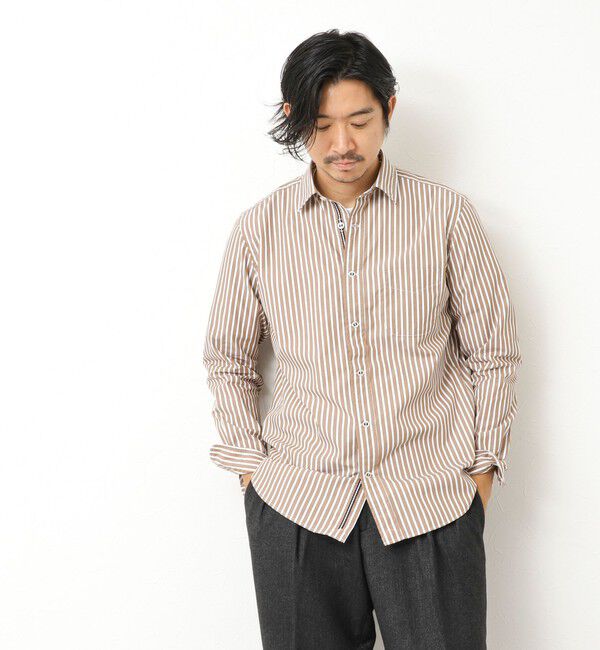 NOLLEY'S goodman「パラシュートボタン レギュラーカラーシャツ 25AW」|シャツ・ブラウス|