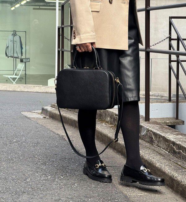 NOLLEY'S「スクエアスリムボストン」|ボストンバッグ|