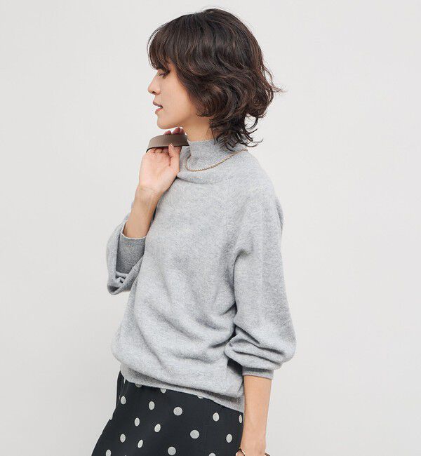 NOLLEY'S「12Gオルティアハイネックプルオーバーニット」|ニット・セーター|