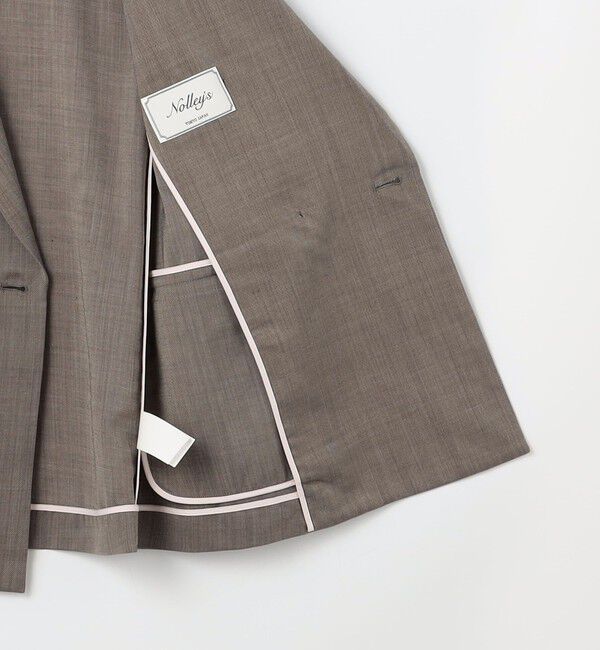 NOLLEY'S「ウォッシャブルダブルジャケット」|テーラードジャケット|