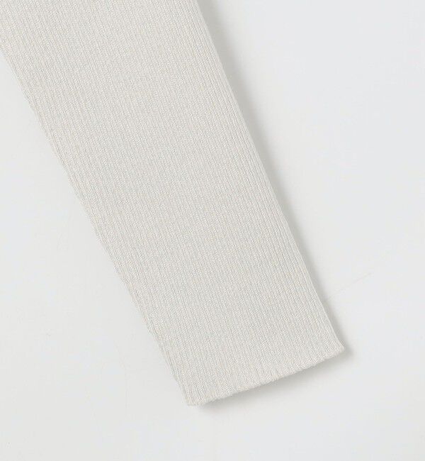 NOLLEY'S「《手洗い可能》リブ斜め柄Vネックカーディガン」|カーディガン|