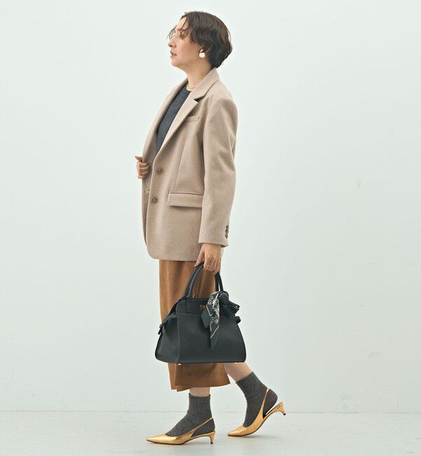 NOLLEY'S sophi「ショートビーバーテーラードジャケット」|テーラードジャケット|