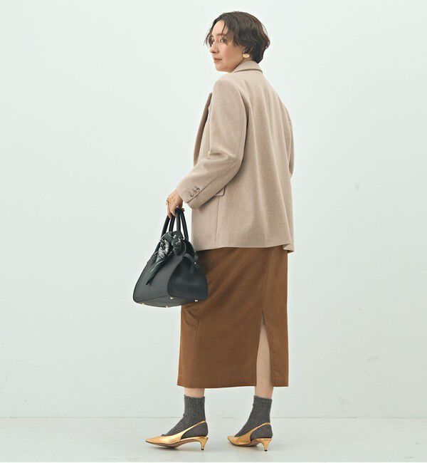 NOLLEY'S sophi「ショートビーバーテーラードジャケット」|テーラードジャケット|