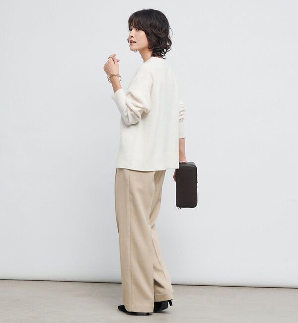 NOLLEY'S「5Gノアリスクルーネックプルオーバーニット」|ニット・セーター|