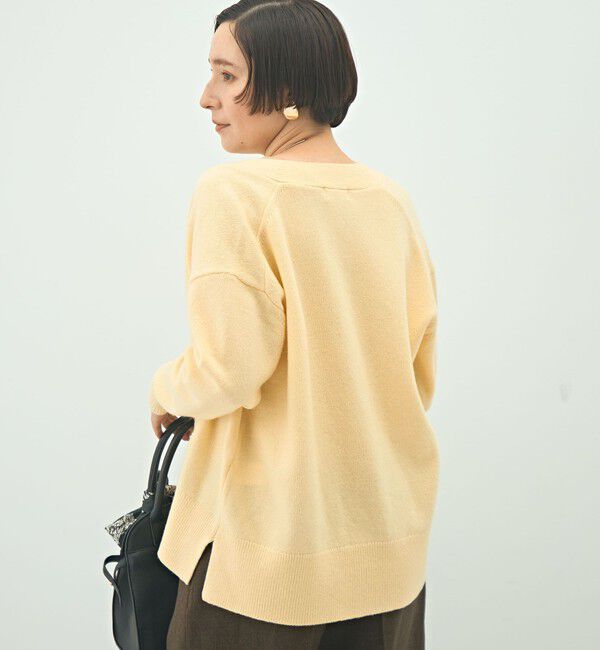 NOLLEY'S「5GノアリスゆったりVネックカーディガン」|カーディガン|