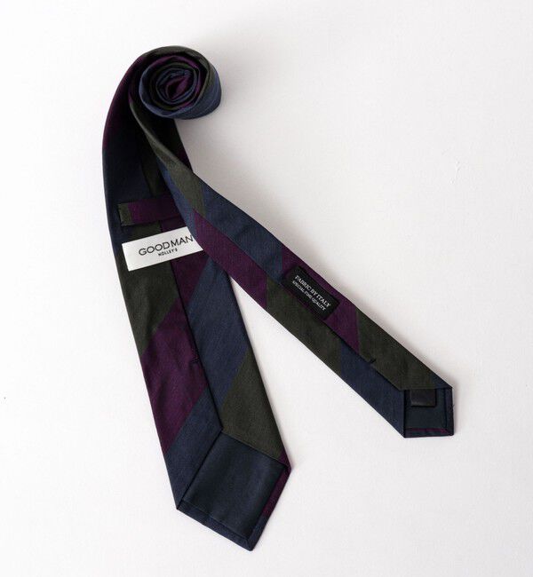 NOLLEY'S goodman「BBC スリーステップストライプネクタイ 25AWコレクション」|ネクタイ・蝶ネクタイ|