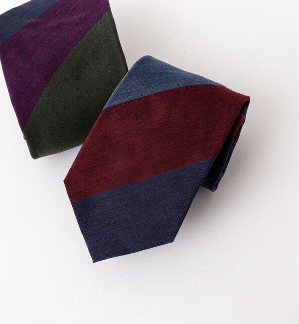 NOLLEY'S goodman「BBC スリーステップストライプネクタイ 25AWコレクション」|ネクタイ・蝶ネクタイ|