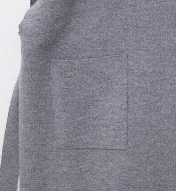 Rie Miller「バイカラー強縮ニットショール」|ニット・セーター|