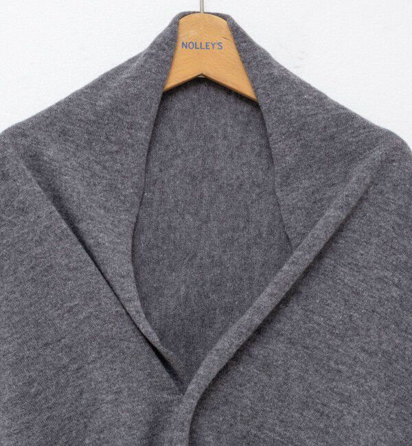 NOLLEY'S「《手洗い可能》カシミヤ混三角ストール」|ニット・セーター|