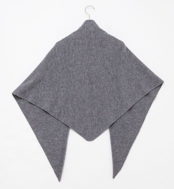 NOLLEY'S「《手洗い可能》カシミヤ混三角ストール」|ニット・セーター|